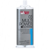 2K metakrilt ragaszt, multi power 3 fekete, 50ml